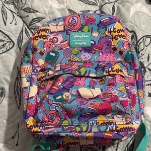 Mini Loungefly Disney Multicolor Backpack
